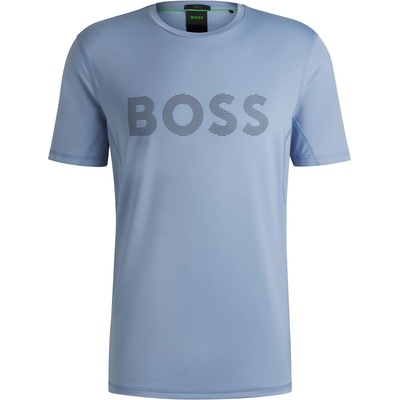 Тениска Boss Men's Active Short Sleeve T-Shirt - Open Blue 498