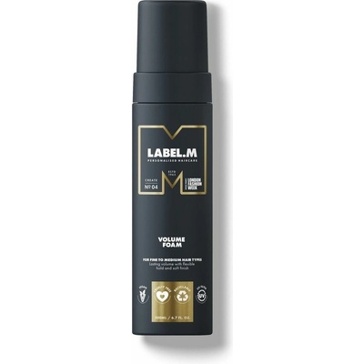 Label.M Volume Foam Objemová pena na jemné vlasy 200ml