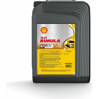 Shell Rimula R7 Plus AI 0W-20 20 l