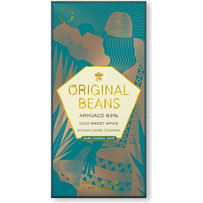 Original Beans hořká Arhuaco Businchari 82% 70 g