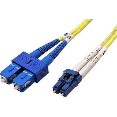 Datacom 1054 LC/UPC-SC/UPC Optický patch, 09/125, 7m