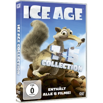 Ice Age 1-5 DVD
