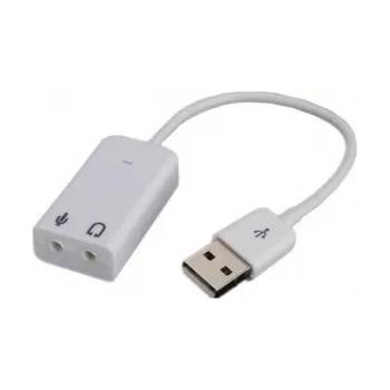 Image 1 of USB Звукова карта за компютър 7.1 - канален звук - iMac Style