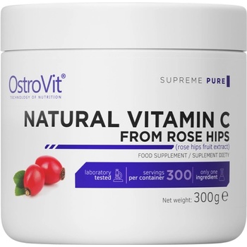 Image 1 of OstroVit Natural Vitamin C Powder / from Rose Hips [300 грама]