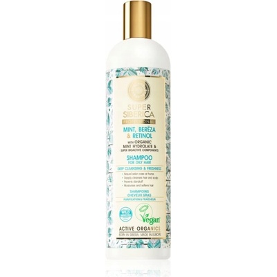Šampon Natura Siberica 400 ml pro regulaci mazu
