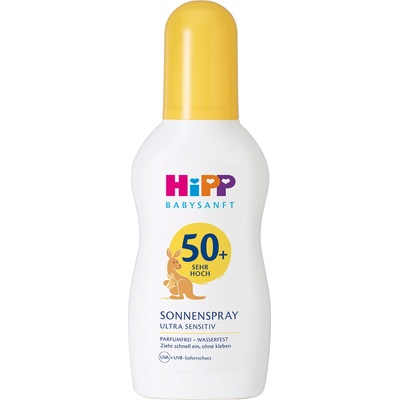 HiPP Слънцезащитен спрей Hipp, SPF50, 150 ml