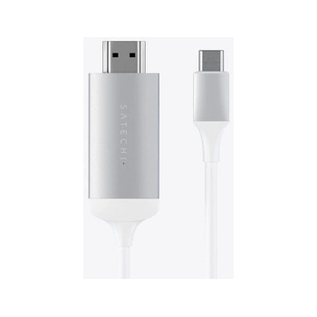 Image 1 of Satechi Type-C to 4K HDMI cable Silver (1.8m) (STCHDMIS)