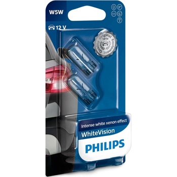 Philips WhiteVision 12961NBVB2 W5W W2,1x9,5d 12V 5W