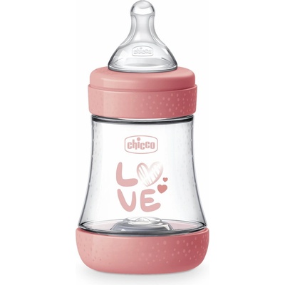 Chicco Бебешко шише Chicco - Perfect 5, Момиче, 150 ml (N0258)