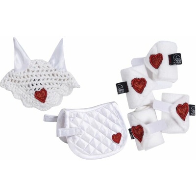 Soutěžní set Cuddle Pony HKM Kids červená