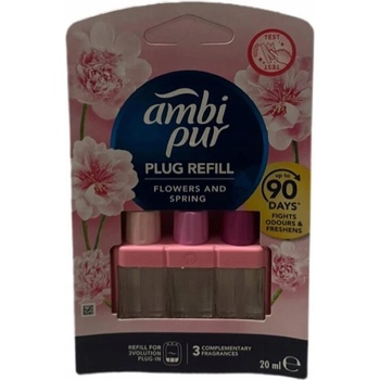 Ambi Pur Náplň do osviežovača vzduchu 3Volution Jarné kvety 20 ml