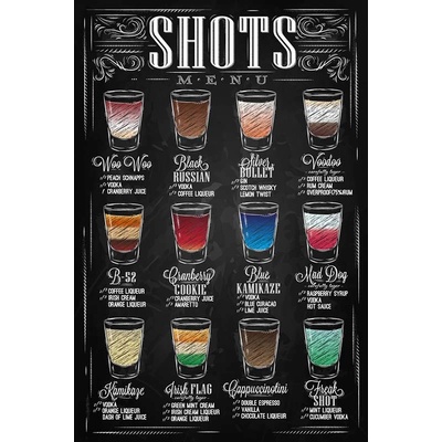 Ceduľa Shots