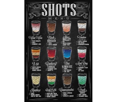 Ceduľa Shots