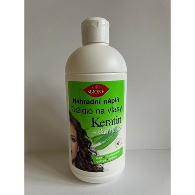 Bione Cosmetics Náhradní náplň Tužidlo na vlasy KERATIN + PANTHENOL 500 ml