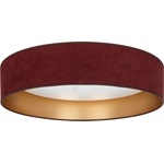 Brilagi Brilagi-led Димируема лампа velvet sm. vari 24w/230v 3000-6500k Ø 45 см бордо/злато+ДУ (bg5007)