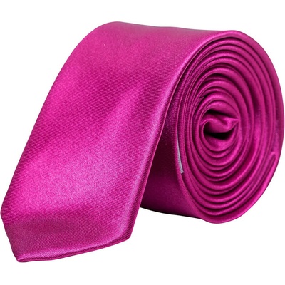 Úzká kravata KXTIE5 dark pink