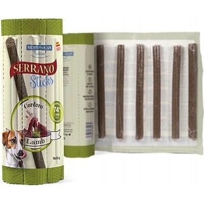 SERRANO Sticks LAMB Jahňacie maškrty 16 x 12g