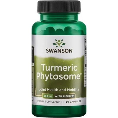 Swanson Turmeric Phytosome, 500 mg, 60 капсули, Swanson (SWU493)