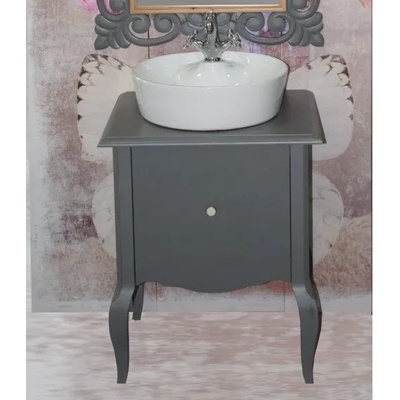 Inter Ceramic Долен шкаф за баня от МАСИВ ICP 6073 G, Inter Ceramic, 60x72x50см (6073 G)