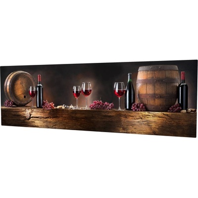Wallity Obraz na plátně Romantic wine PC010 30x80 cm