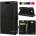 LG L80 Magnetic Wallet Кожен Калъф + Протектор