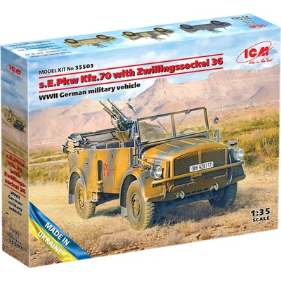 ICM s.E.Pkw Kfz.70 with Zwillingssockel 36 1:35