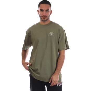 Avirex Тениска Avirex Men's Crotona Oversized Fit Oversized T-Shirt - Khaki