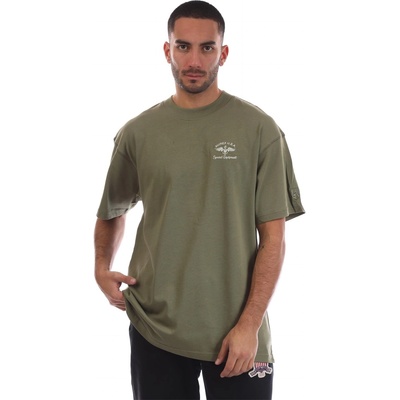 Avirex Тениска Avirex Men's Crotona Oversized Fit Oversized T-Shirt - Khaki