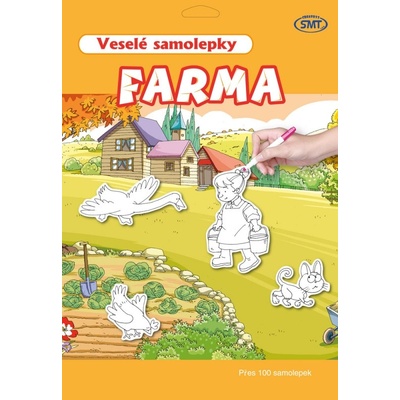 Veselé samolepky farma