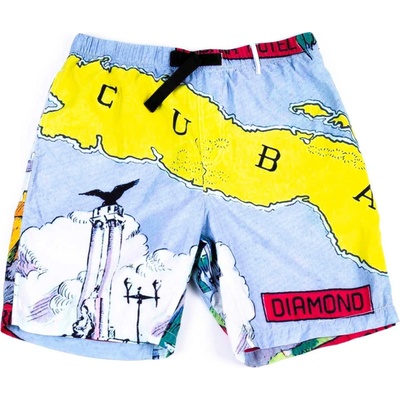 Diamond kraťasy Havana Belted Short Blue