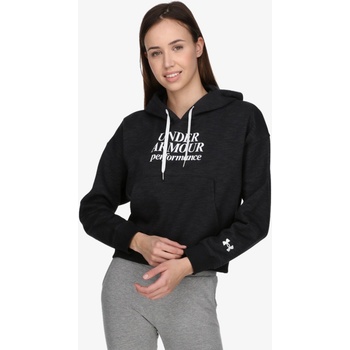 Under Armour mikina s kapucí Essential Script Hoodie-BLK 1374107-001