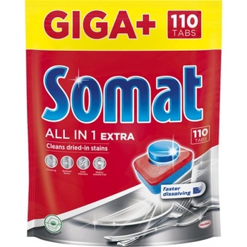 Somat All in 1 Extra tablety do myčky 110 ks