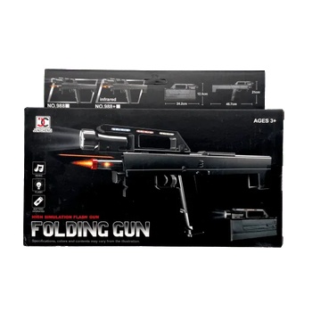 Image 1 of Shantou Yeswill Toys Co. , Ltd АВТОМАТ СЪС СВЕТЛИНИ И ЗВУКОВИ ЕФЕКТИ 988 М20-080