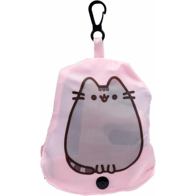 Pusheen Skladacia nákupná taška 1ks Ružová