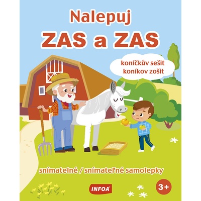 Nalepuj ZAS a ZAS koníčkův sešit koníkov zošit