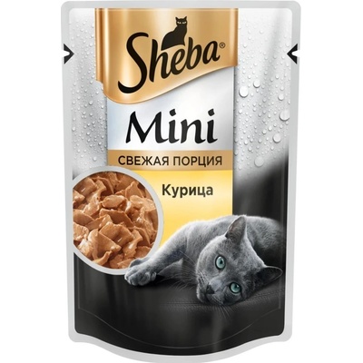 Sheba Fresh & Fine kuřecí a krůtí 6 x 50 g