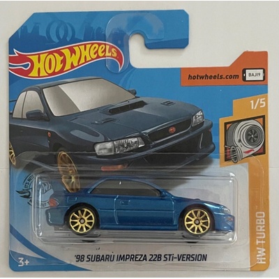 Mattel Hot Wheels 98 Subaru Impreza 22B-Sti Version