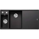 BLANCO Axia III 6 - Силгранитна мивка, 100x51 см, с контрол на оттичането и аксесоари, InFino, антрацит 524653 (524653) Мивка за вграждане