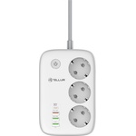 Tellur 3 Plug + 4 USB 2 m (331521)