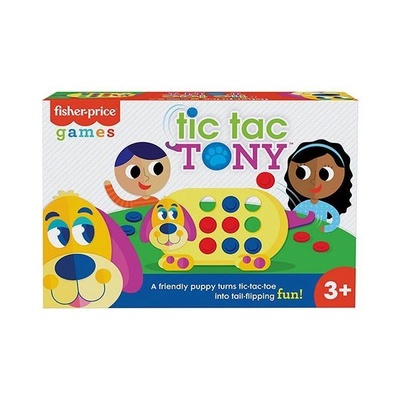 Mattel Tic Tac Tony кучешко настолно игра 3+ (GWN53)