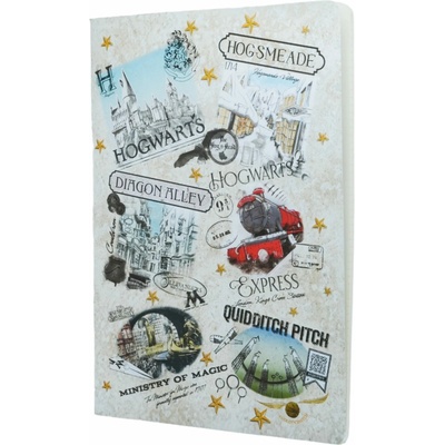 Paperblanks Sešit A4 linkovaný Harry Potter Hogwarts