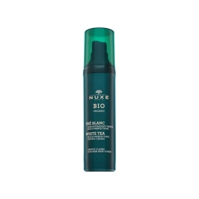 NUXE Bio Organic White Tea тонизираща и овлажняваща емулсия Multi-Perfecting Tinted Cream 50 ml