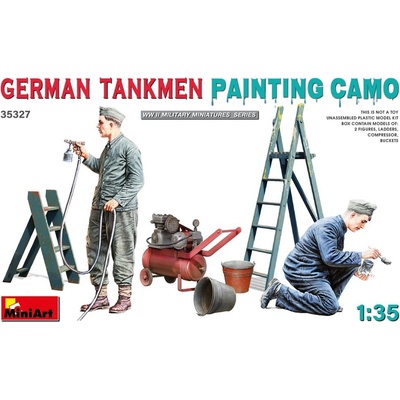 MiniArt German Tankmen Painting Camo4 fig. 35327 1:35