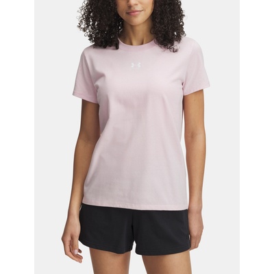 Under Armour Дамска тениска Under Armour UA Rival Core SS Under Armour | Rozov | ЖЕНИ | XS