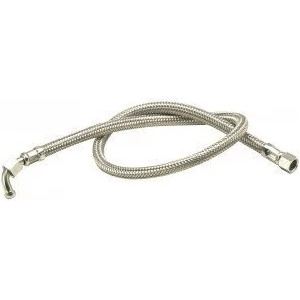 CBM 1/4" RTS x 1/4" RTS Ø8mm 750mm Гъвкава връзка за горелка с коляно (FLE10002)