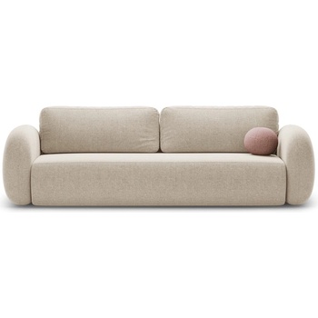 Cosmopolitan Design Бежов шенилов сгъваем/с място за съхранение диван 262 cm Tonale - Cosmopolitan Design (COS_3SF_214_F1_TONALE2)