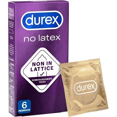 DUREX NO LATEX 6 ks