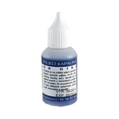 ELCHEMCO Kvapalina spájkovacia na nikel 30ml