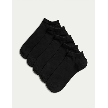 Marks & Spencer 5 чифта спортни чорапи с технология Cool & Fresh Marks & Spencer черни Marks & Spencer | Cheren | МЪЖЕ | 39 1/2-41