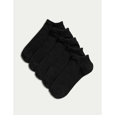 Marks & Spencer 5 чифта спортни чорапи с технология Cool & Fresh Marks & Spencer черни Marks & Spencer | Cheren | МЪЖЕ | 39 1/2-41
